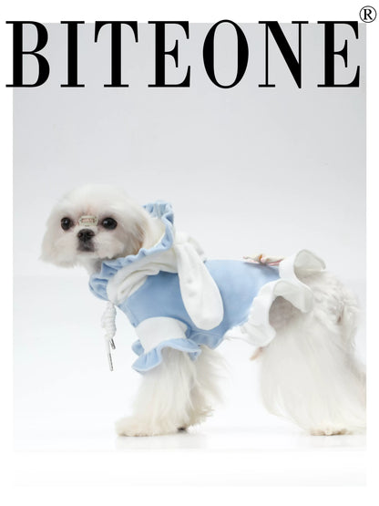 BITEONE: Cozy Pet Homewear - Silver Fox Velvet & Cinnamon Theme